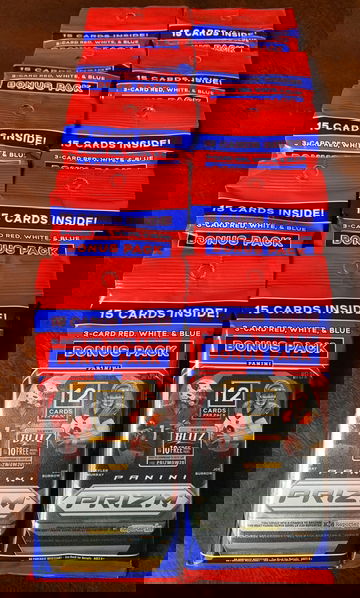 2020 Prizm Football Cello packs lot of 10