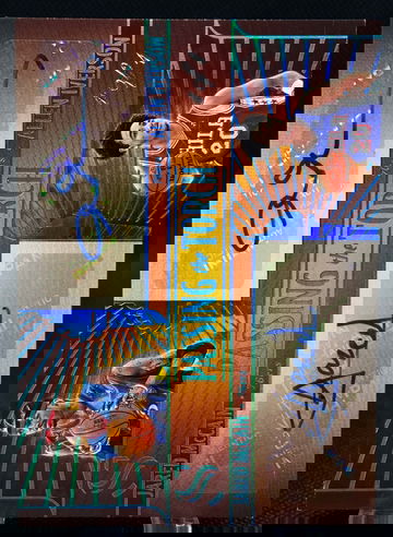 2024 Allen Iverson & Jared McCain Panini Silhouette Passing the Torch 1 of 1 Dual Auto 1