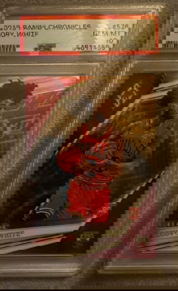 2019 chronicles Coby White PSA 10 Rookie RC