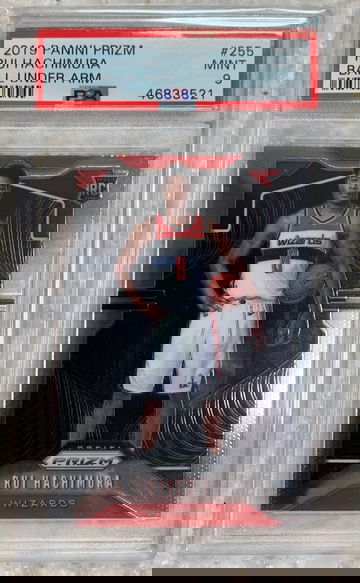 2019 Panini Prizm Variation Rui Hachimura PSA 9