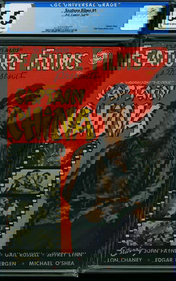 FEATURE FILMS #1, CGC 5.5 FN-