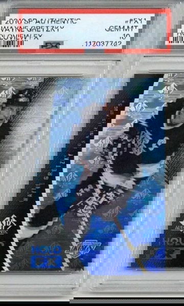 2010 UPPER DECK SP AUTHENTIC HOLOVIEW FX WAYNE GRETZKY KINGS PSA 10 LOW POP