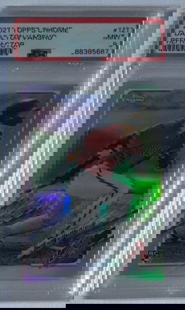 2021 Topps Chrome Daulton Varsho #121 Refractor PSA 9