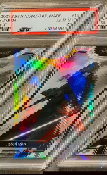 Kylo Ren 2023 Kakawow Phantom Disney Star Wars Force Awakens #14 Silver PSA 10