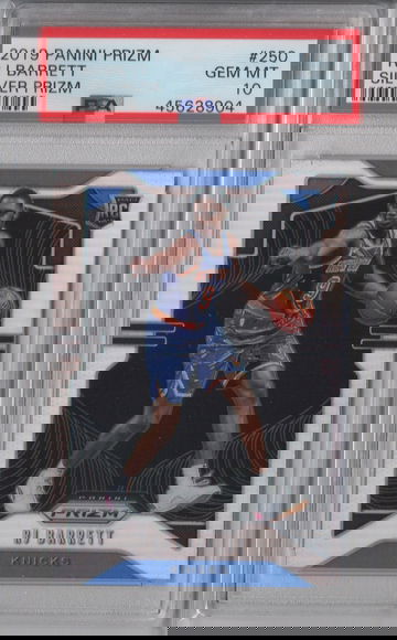 2019 Prizm RJ Barrett Silver PSA 10
