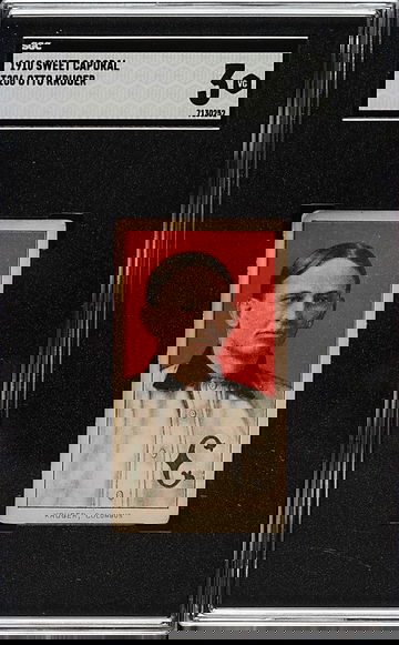 1910 T206 Sweet Caporal 350 Otto Kruger SGC 3 VG