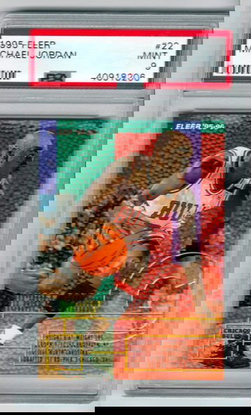 1995 Fleer Michael Jordan PSA 9 Mint