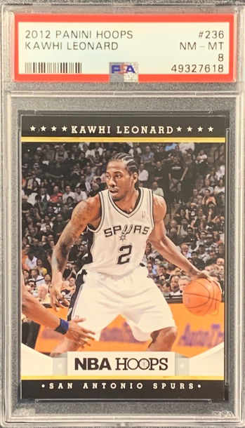 2012 Panini Hoops Kawhi Leonard PSA 8