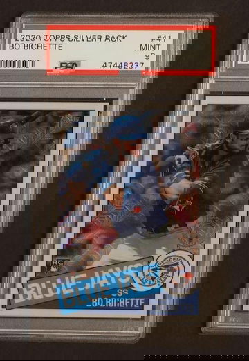 2020 Topps '85 Silver Pack Chrome Bo Bichette #85C41 PSA 9