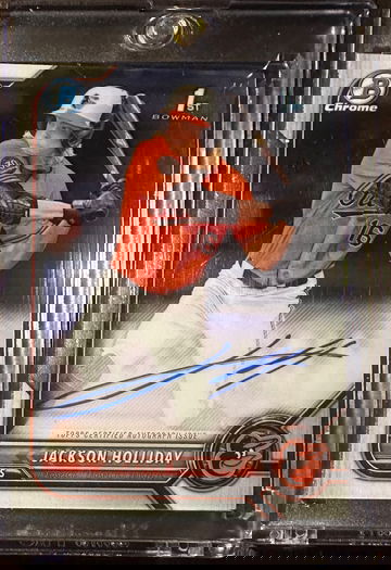 Jackson Holliday Auto Bowman 1st Prospect 