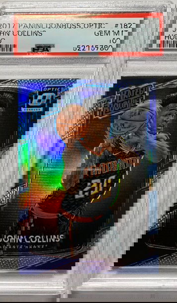 2017 Panini Donruss Optic HOLO John Collins PSA 10 #182