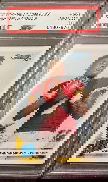2019 donruss dwayne haskins psa 10