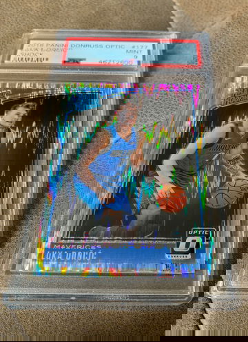 2018 Optic Shock Luka Doncic PSA 9!