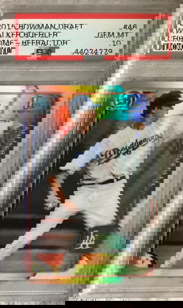 2015 Bowman Chrome Walker Buehler Refractor PSA 10 