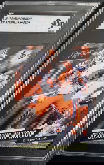 2017 Prestige #213 Deshaun Watson RC SGC 9 MINT