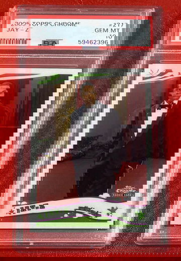 2005 Topps Chrome Jay Z #217 RC Rookie Music Rap Card PSA 10