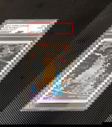 2009 Topps Chrome Kobe Bryant Refractor PSA 9