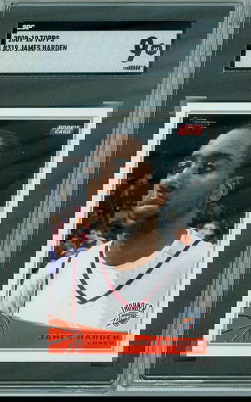 James Harden 2009 Topps SGC 9