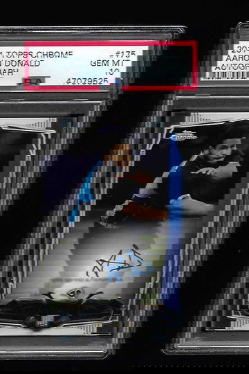 2014 TOPPS CHROME AARON DONALD AUTO