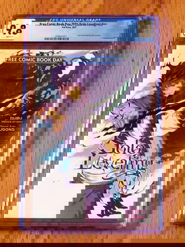 FCBD 2021 SOLO LEVELING #NN CGC 9.8 NM/M Free Comic Book Day live action show