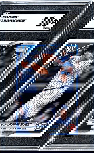 2024 Bowman #17 Jasson Dominguez SGC 10