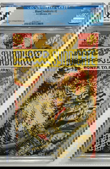 BLOOD SYNDICATE #2 CGC 9.8 "POWER TO BURN" FREE S/H.