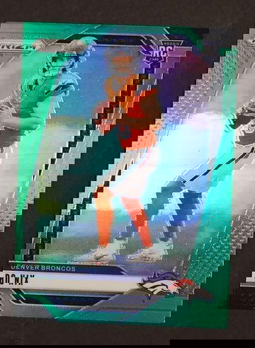 2024 Panini Prizm Green Prizm Bo Nix #309 RC