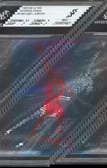 1993 Ultra Scoring Kings Michael Jordan BGS 9