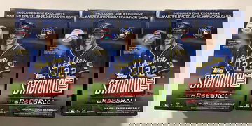 (Lot of 3) 2021 Topps Stadium Club Blaster boxes