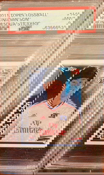 Heung Min Son 2011 Topps Fussball PSA 9