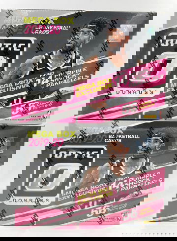 2019-20 Donruss Optic Basketball Mega Box TARGET EXCLUSIVE (Lot of 2)