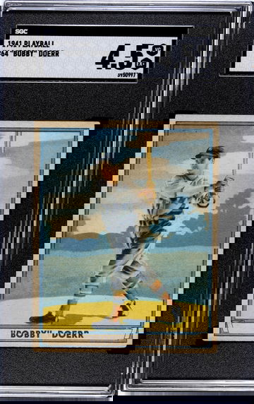 1941 Playball #64 "Bobby" Doerr SGC 4.5 HOF