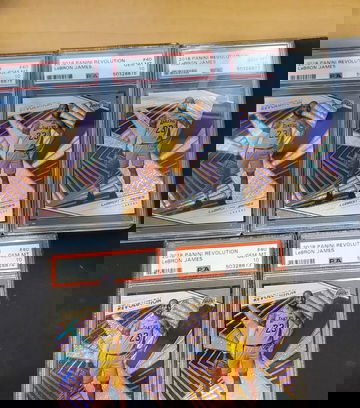 Lebron James Revolution psa 10 Lot of 5 (2)