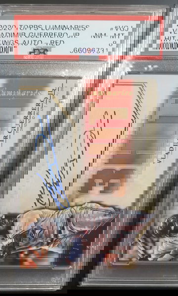 Auto Vladimir Guerrero Jr 2020 topps 10 of 10. 