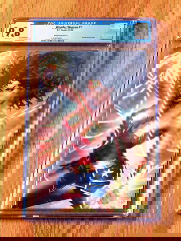 WONDER WOMAN #1 CGC 9.8 DIAZ VARIANT B NM/M WP 2023 Ariel Virgin Exclusive