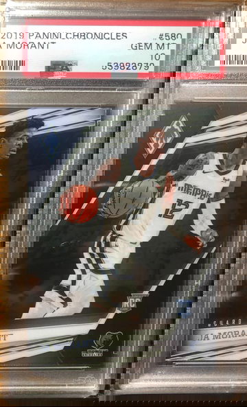2019 Panini Chronicles Phoenix Ja Morant PSA 10
