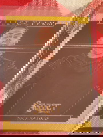 2013 Panini Select Nick Swisher Gold Prizm 21 / 25  Select Team