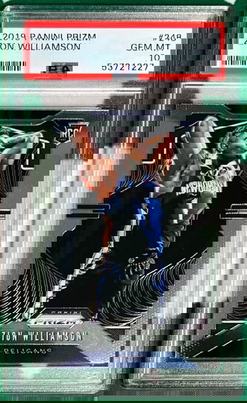 2019 Panini Prizm Zion Williamson #248 PSA 10 Gem-Mint