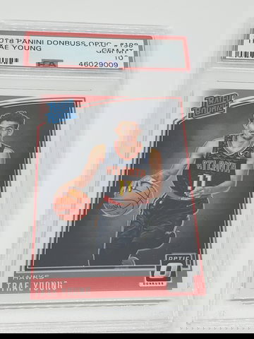 2018-19 trae young optic psa 10