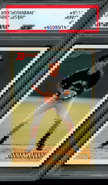 1993 Bowman #511 Derek Jeter ROOKIE PSA Mint 9