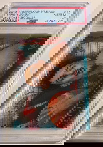 2018-19 Court Kings Trae Young Acetate Rookies PSA 10