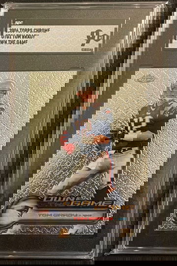 2006 Topps Chrome Tom Brady OTG