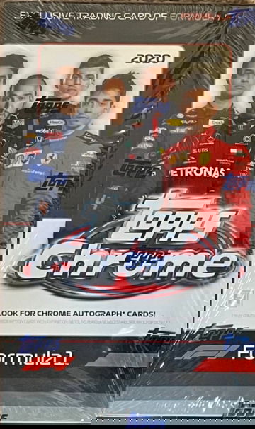 Topps Chrome Formula 1 Hobby Box - Ships from APO 🇺🇸 Delivery takes 7-10 business days