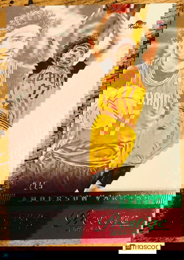 2014 Panini Prestige ANDERSON VAREJAO Green Bonus Shots Parallel SP /5 🔥 CAVS