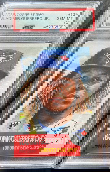 2019 Topps Living Set Vladimir Guerrero Jr PSA 10 #179