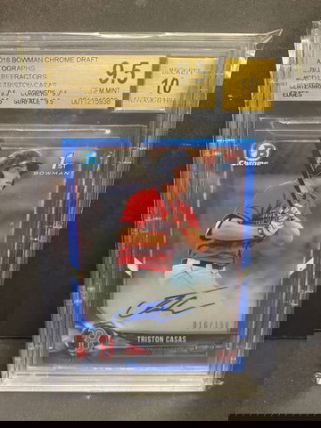 Triston Casas Blue Refractor