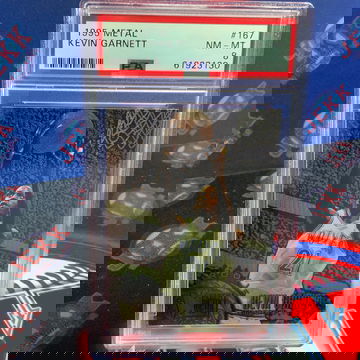 Kevin Garnett 1995 Metal PSA 8