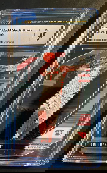 2020-21 Panini Prizm Draft Picks ROOKIE Obi Toppin Graded MINT