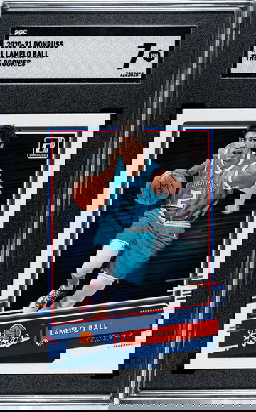 2020 Donruss Lamelo Ball The Rookies SGC 7