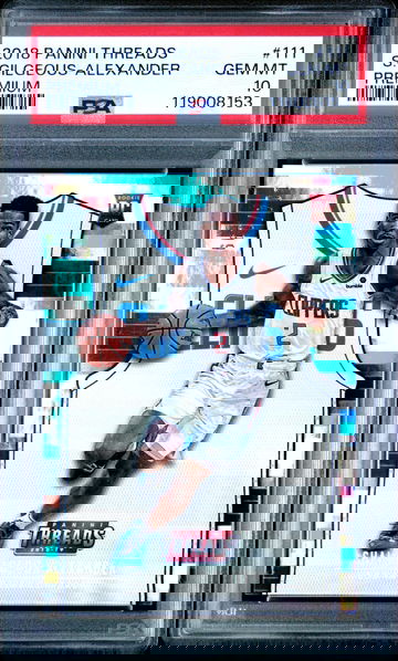 2018 Panini Threads S.Gilgeous-Alexander #111 Premium PSA 10